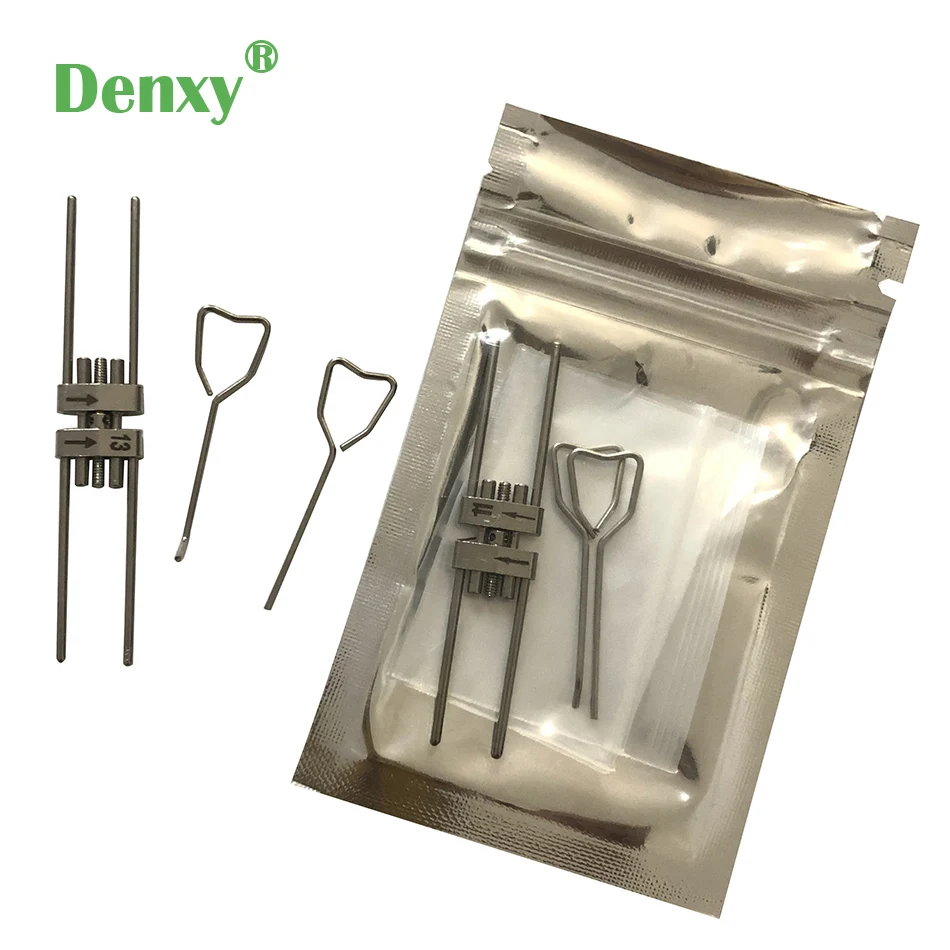 

Denxy 3pcs Dental Orthodontic expansion screw expansive screws Palatal Screw Expander Screw Orthodonic wires Ortho brackets