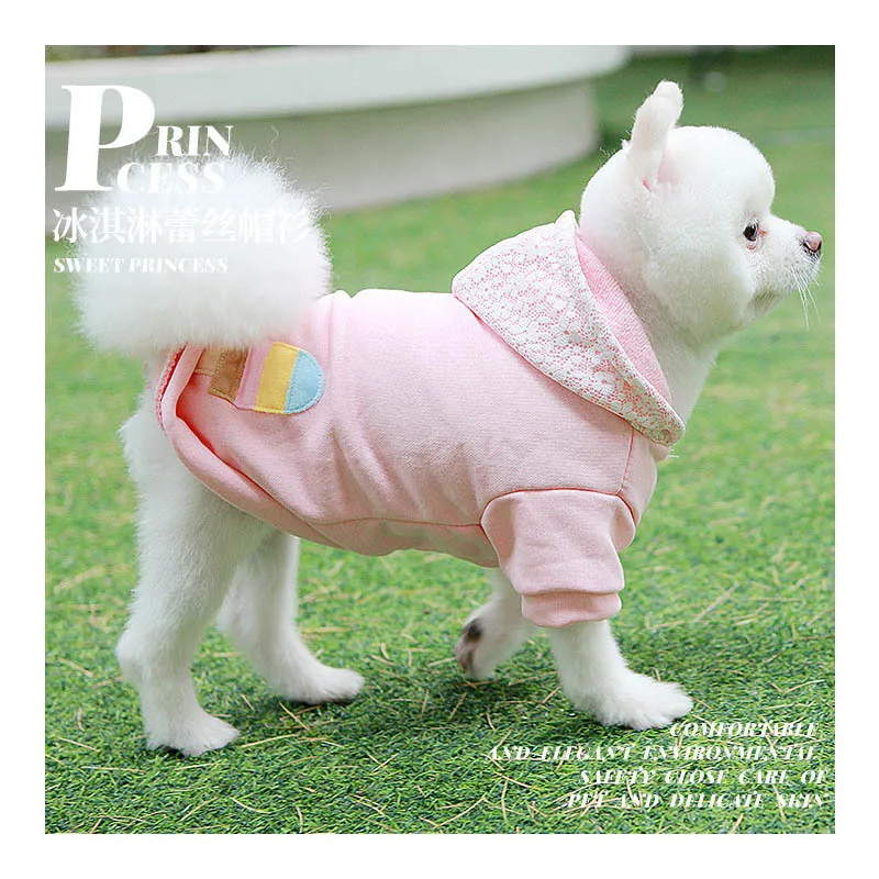 Fashion 2019 New Hoody Cat Dog Clothes For Small Dogs French Bulldog Cotton Coat for Pug Chihuahua Pet Jacket Costume Ropa Perro