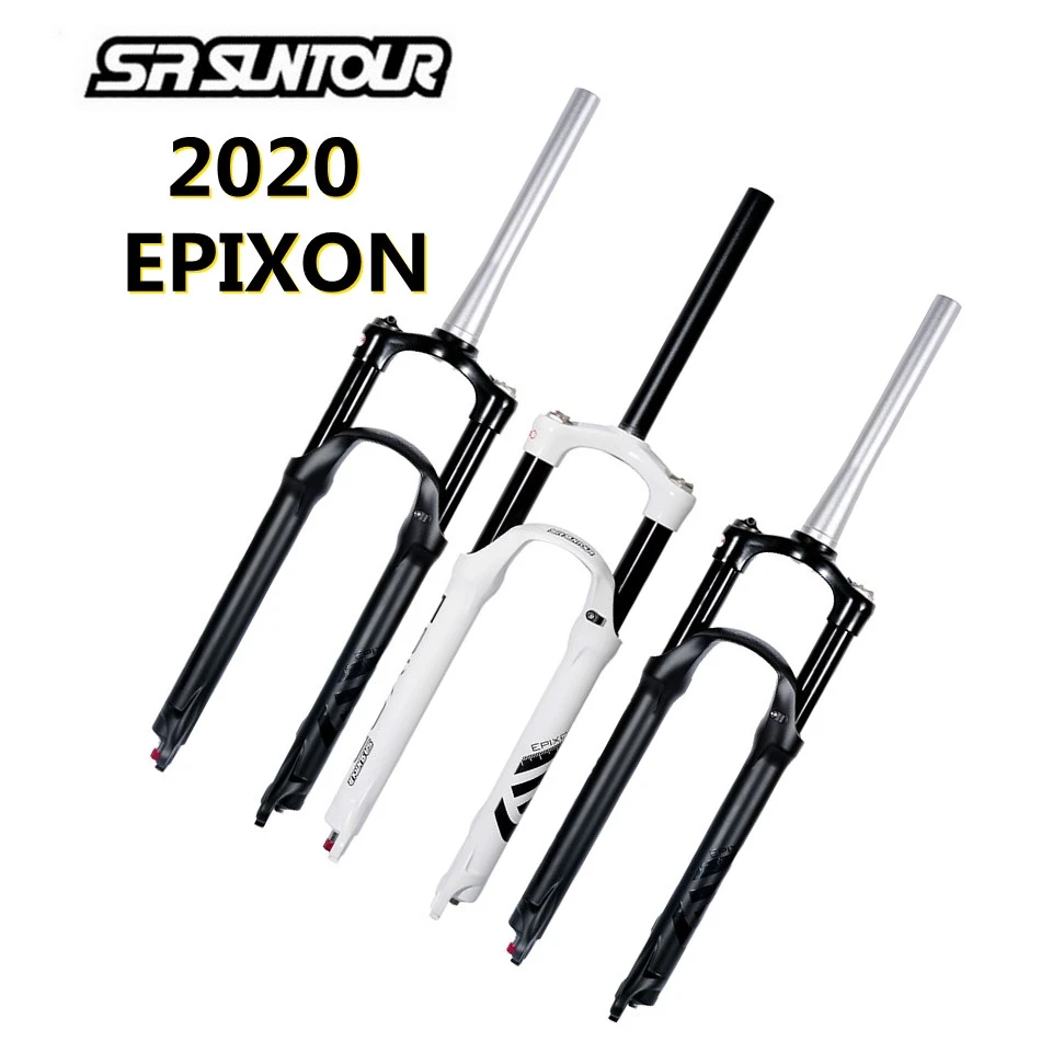 

SUNTOUR EPIXON SR MTB Mountain Bike Front Fork 26/27.5/29inch Stroke 100mm Air Damping Remote Suspension Control Bicycle Parts