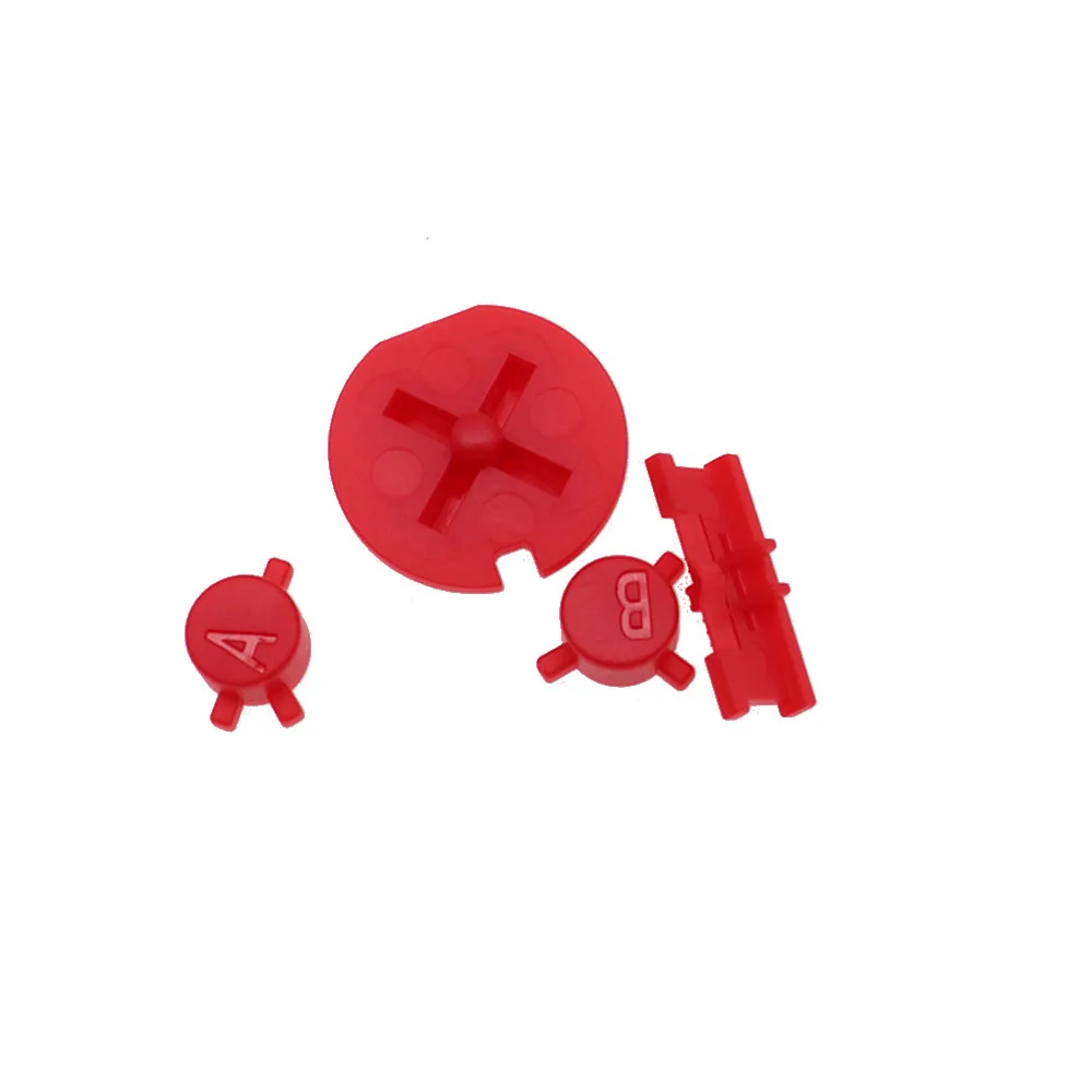 100Sets Een B Knoppen Met Power On Off Knoppen Toetsenborden Voor Gameboy Color Gbc Nieuwe Kleurrijke Knoppen Set Voor gbc D-Pad Een B Knoppen