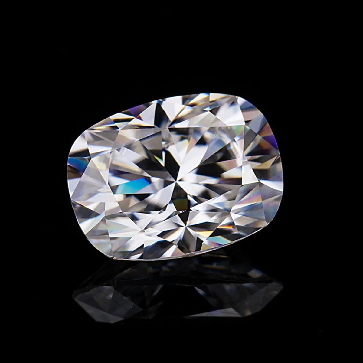 Szjinao Real Loose Gemstones Elongated Cushion Cut Moissanite Stone 0.2ct To 10ct Certified Lab Grown Diamond For Jewelry Making