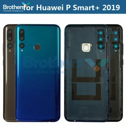 Cover posteriore per Huawei P Smart + 2019 POT-LX1T custodia della batteria P Smart Plus porta della batteria con parti della custodia posteriore dell'obiettivo della fotocamera