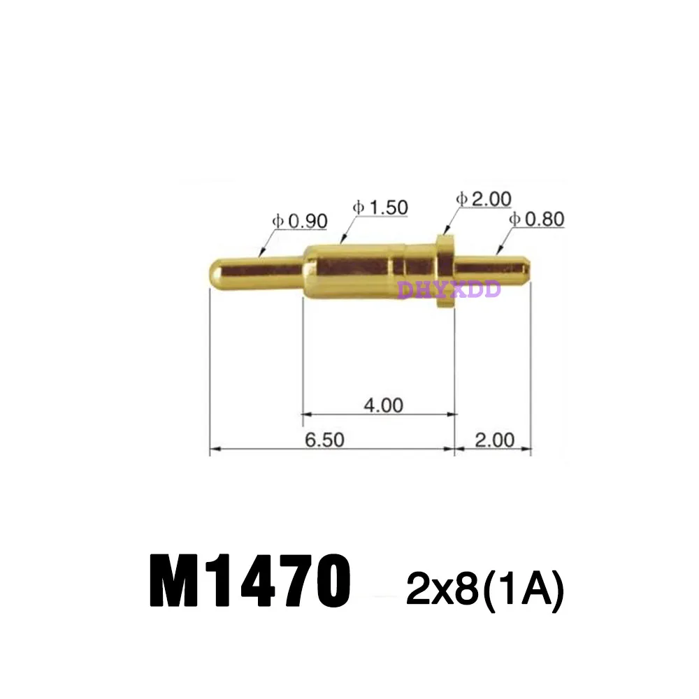 2X High Current Spring Loaded Pogo Pin Connector 1A 1.5A 2A 5A High Power Heavy Current Battery Connector POGOPIN Header Charge