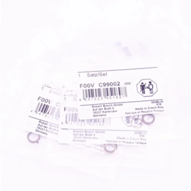 F00VC99002 F00VC05001 Injector Gasket Kit F 00V C99 002 F 00V C05 001 Steel Ball 1.34mm O-Ring antirust (10Bag/lot)