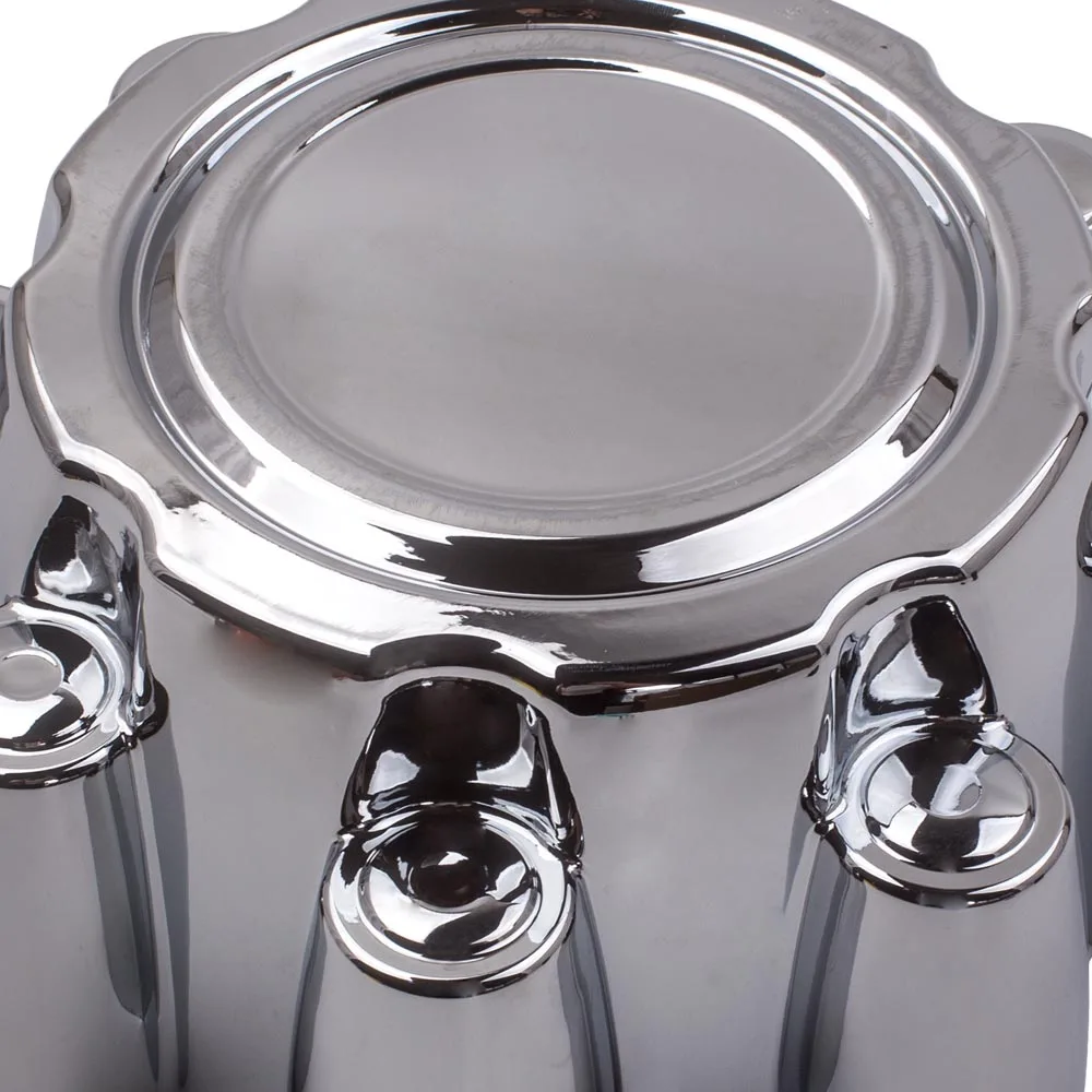 4x Chrome Center Wheel Hub Cover Caps For Ford F-250 F-350 Super Duty 1999-2005