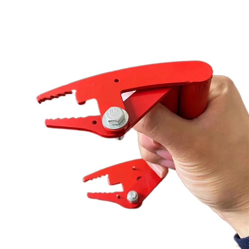 Red Nest Frame Clip with Low Bar for Lifting Spleen Feels Comfortable and Colorful Multi-purpose Nest Frame Clip Beekeeping Tool