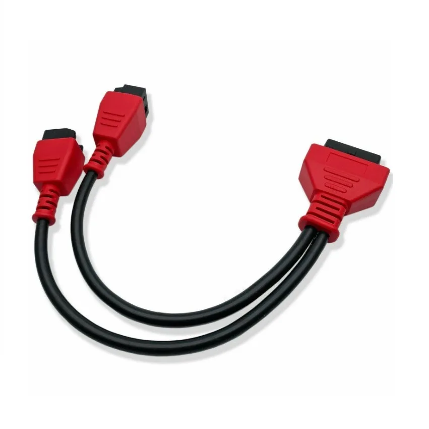 Keychannel 1 sztuk OBDII 12 + 8Pin kabel do programowania dla Chrysler JEEP Dodge Fiat dla Autel DS808 906 908 PRO XTOOL VVDI OBDSTAR DP