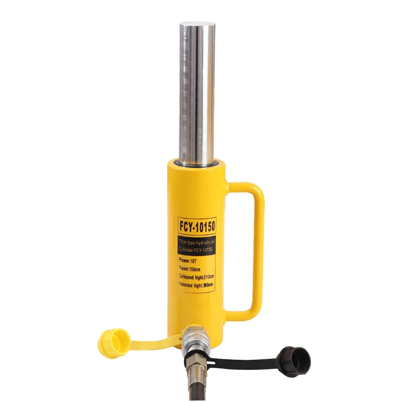 tipo Longo Cilindro Hidráulico com Curso do Pistão Fcy10150 Jack Hidráulico Saída 10t 150 mm