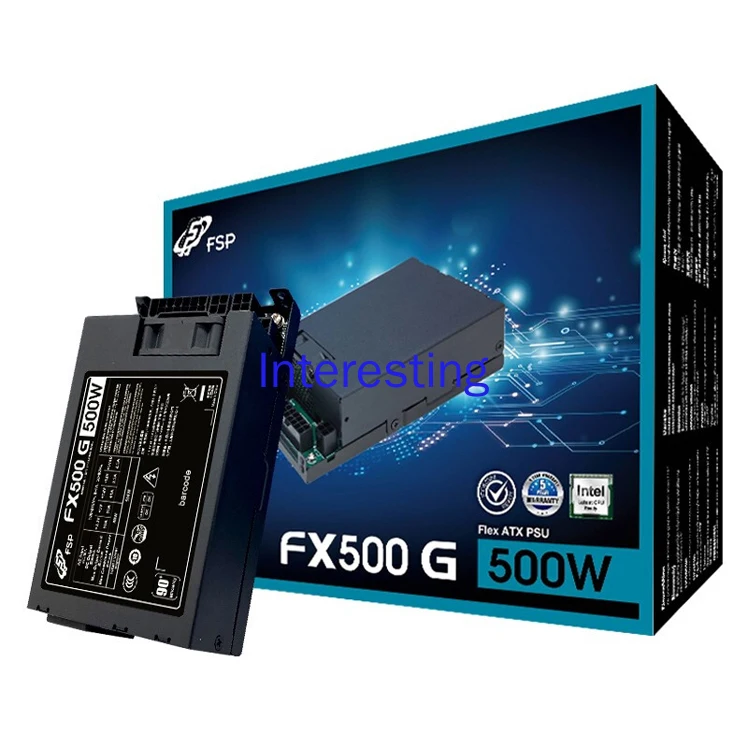 Full-module 550W Power Supply A4/ITX Chassis K39 All Chinese Silent Small 1U Power Supply FLEX