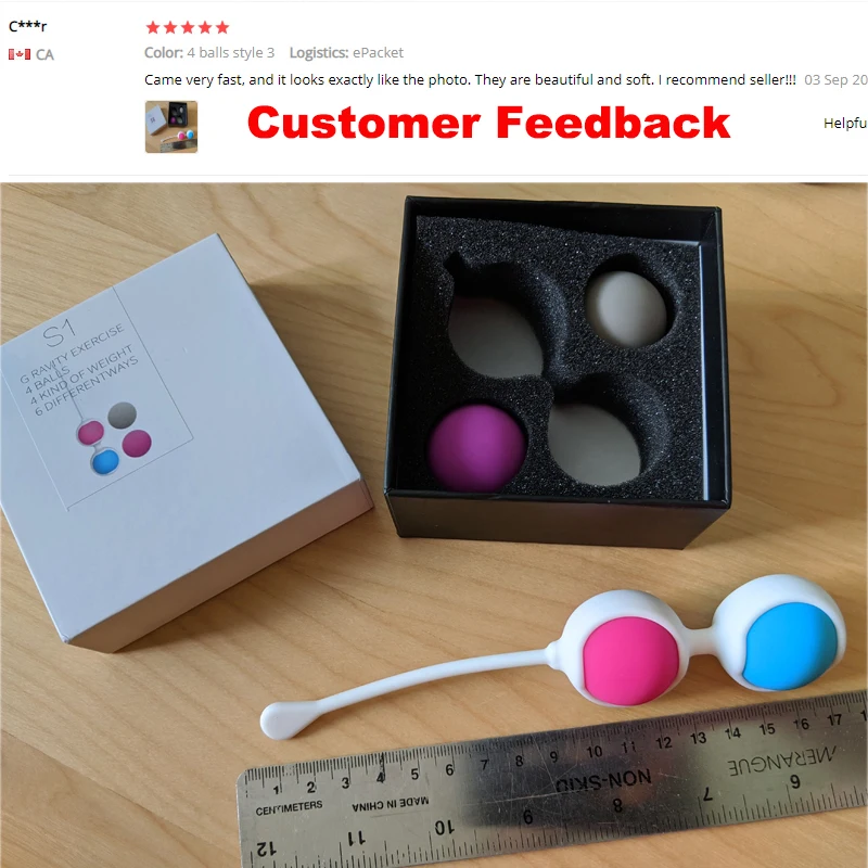 Chinese Balls Kegel Vaginal Balls Sex Toys For Women Silicone Geisha Balls Vaginal Tightening Kegel Exercitador Muscles Dumbbell