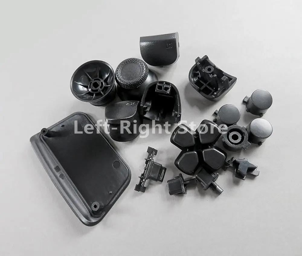 1 مجموعة استبدال D-pad R1 L1 R2 L2 المشغلات حصة الخيارات مجموعة كاملة أدوات إصلاح زر الوجه لوحدة تحكم PS5 V1 1.0