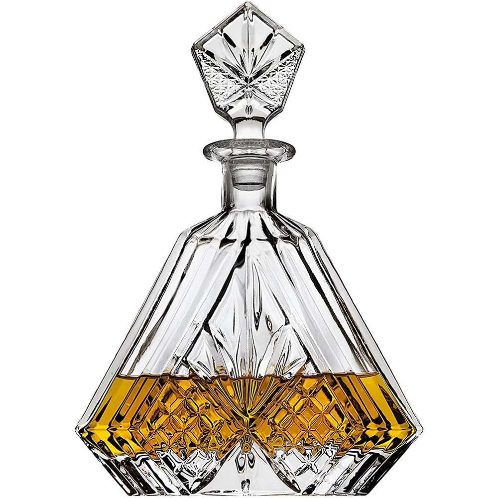 Crystal Whisky Decanter, Wine Bottle Glasses