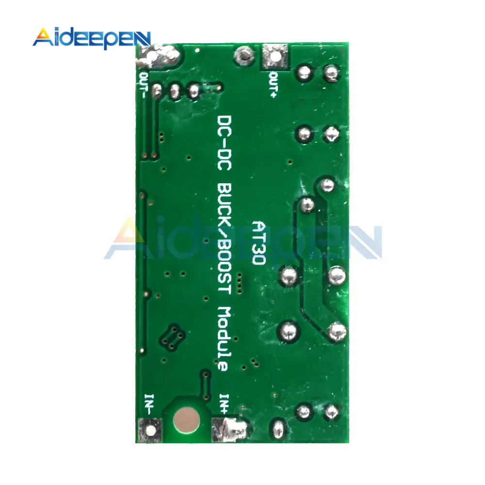 Automatic Step Up Down DC Power Supply AT30 Converter Buck Boost Module Replace XL6009 DC-DC 4-30V To 0.5-30V