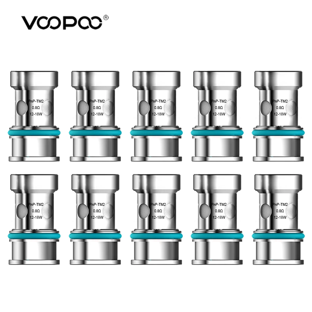 

Оригинальная катушка VOOPOO PnP TM2 Ом MTL сетчатая Катушка 12-18 Вт Подходит для VOOPOO Drag X S Max/Argus GT Air Pro/Vinci X Pod Mod E-Cig