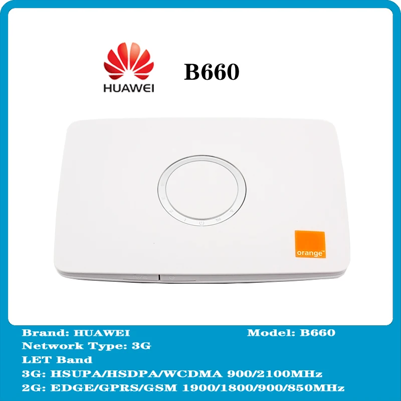 Unlock Huawei B660 3G WiFi Router