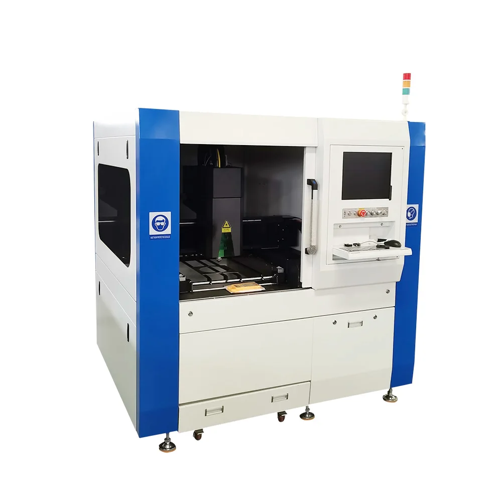 CNC Fiber Laser Cutting Machine Metal 2000W Metal Cutter Precision Sliver Gold Cutting Machine