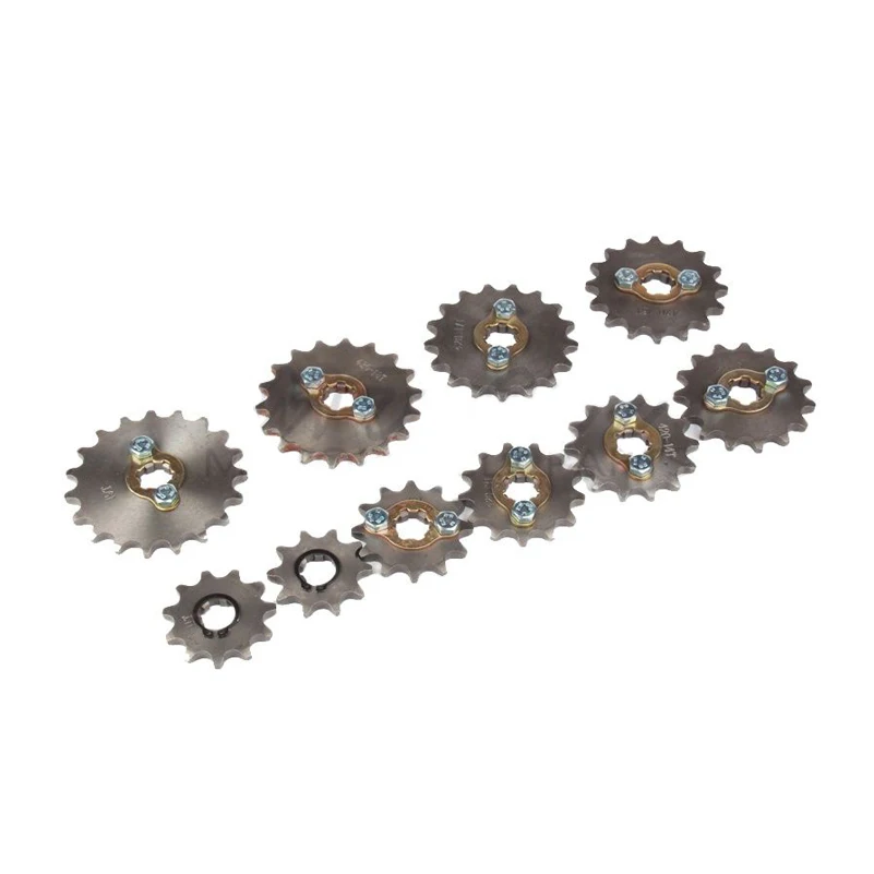 420 10T 11T 12T 13T 14T 15T 16T 17T 18T 19T Tooth 17mm ID Front Engine Sprocket for Motorcycle part