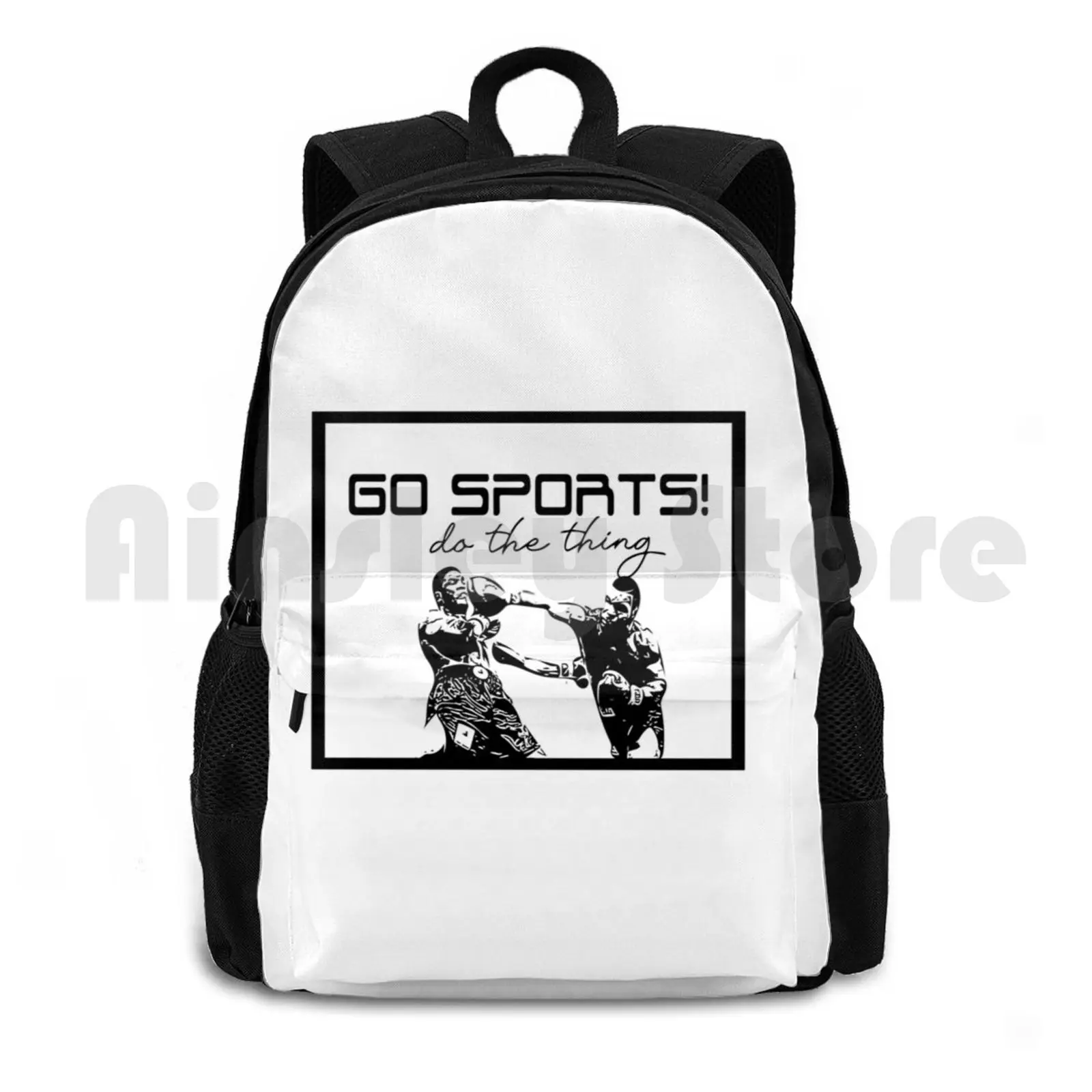 

Go Sports! Do The Thing Outdoor Hiking Backpack Riding Climbing Sports Bag Go Sports Do The Thing Win The Points Go Sports Do