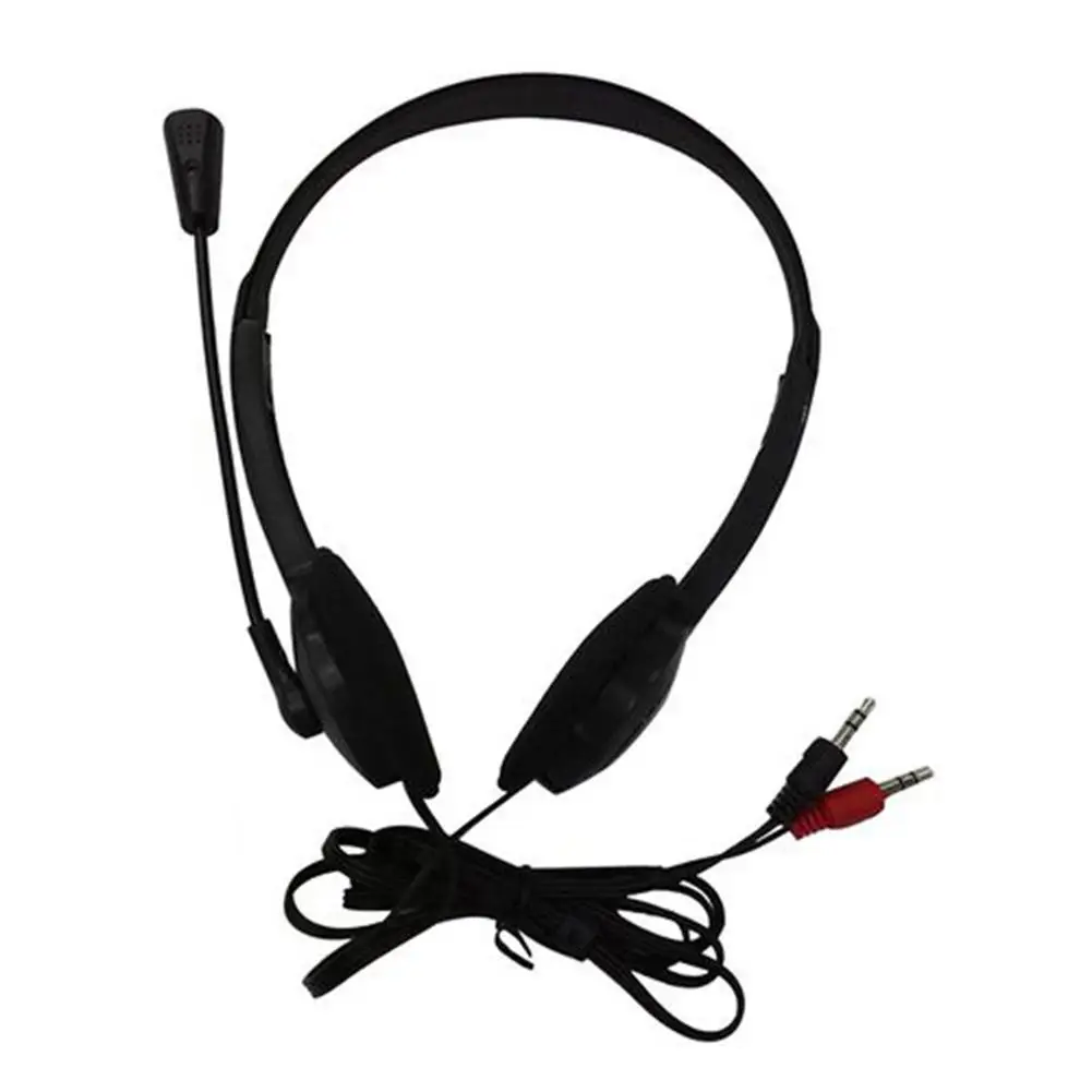 

HOT SALES 3.5mm Wired Over-Ear Headphone Stereo Headset with Microphone for PC Laptop