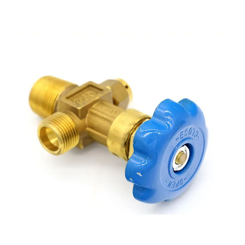 DN4 15MPa oxygen cylinder valve qf-2 oxygen valve copper oxygen cylinder nozzle steel cylinder head accessories