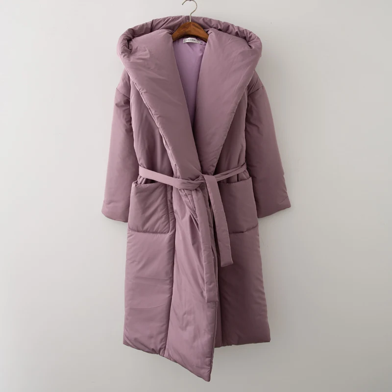 Imagem -06 - Parka Longa Fofa Grossa e Quente para Mulheres Jaqueta de Inverno Feminina Cabolsa Elegante Outerware à Prova Dágua Novo Quente 2024