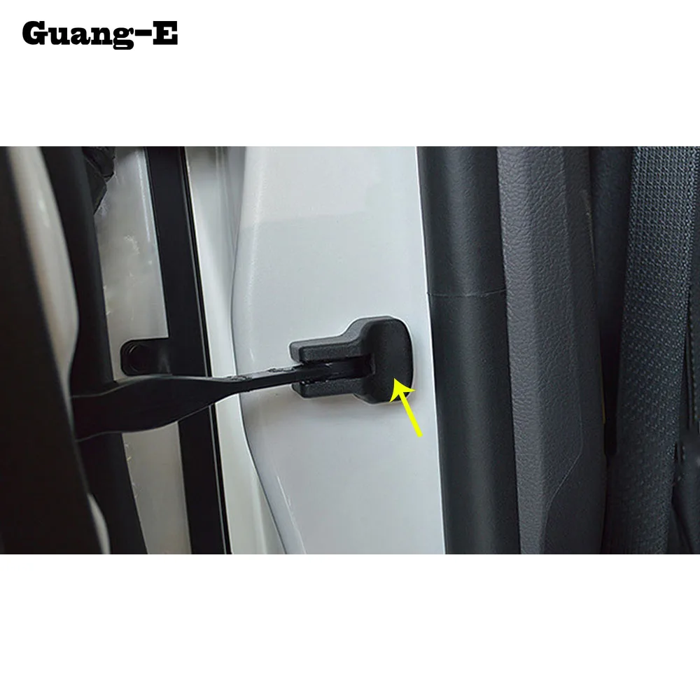 For Peugeot 2008 2014 2015 2016 2017 Anti Rust Water Proof Door Lock Key Keys Plastic Buckle Limit Device Trims Stick Frame Hood