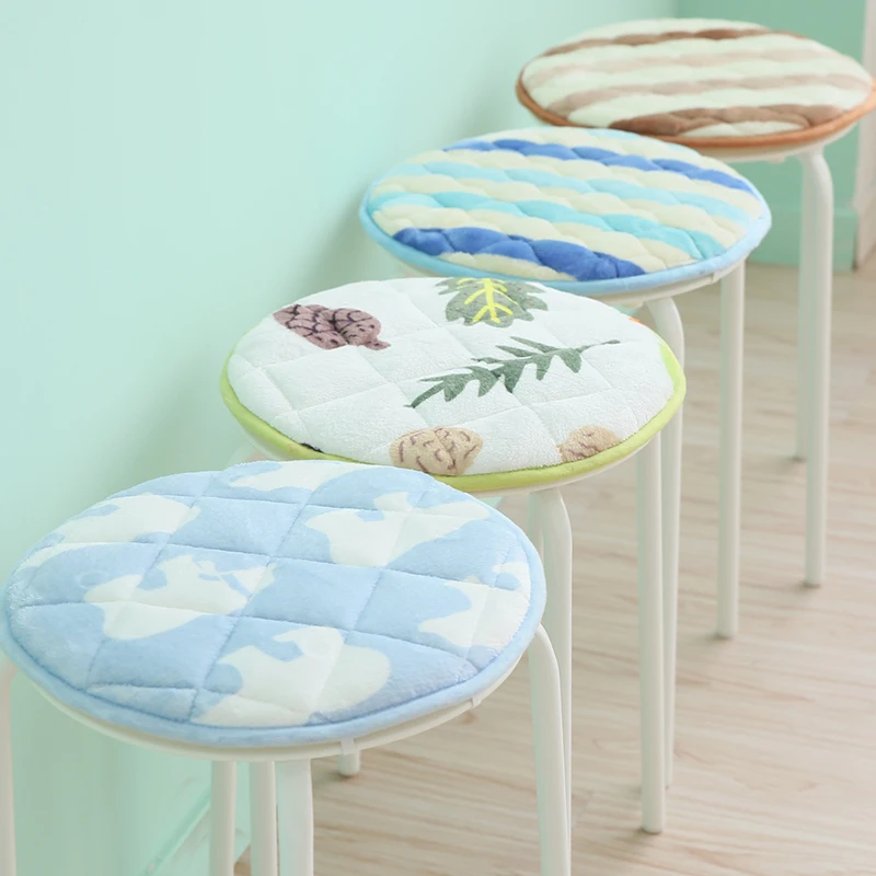 

Round Chair Cushions Small Cute Cushion For Desk Floor Sitting Mattress Kids Chair Cushion Soft Pad Seat Round Diameter 31cm