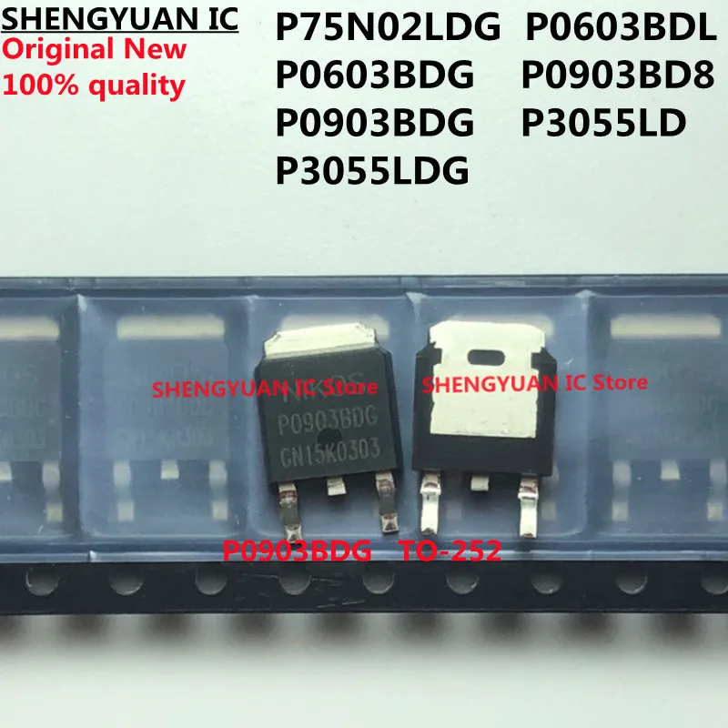 10 Uds P75N02LDG P75N02LD P75N02 P0603BDL P0603BDG P0603BD P0603 P0903BD8 P0903BDG P0903BD P0903 P3055LD P3055LDG P3055 100% nuevo