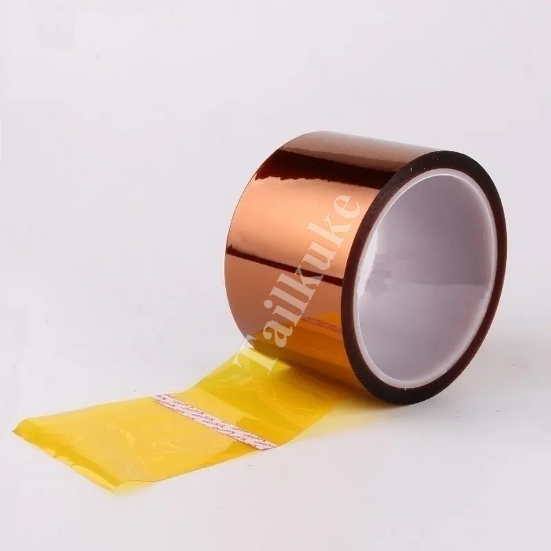 Kapton 필름 폴리이미드 구리 고온 접착 테이프, 전자 산업 길이 30M, 너비 3mm-25mm