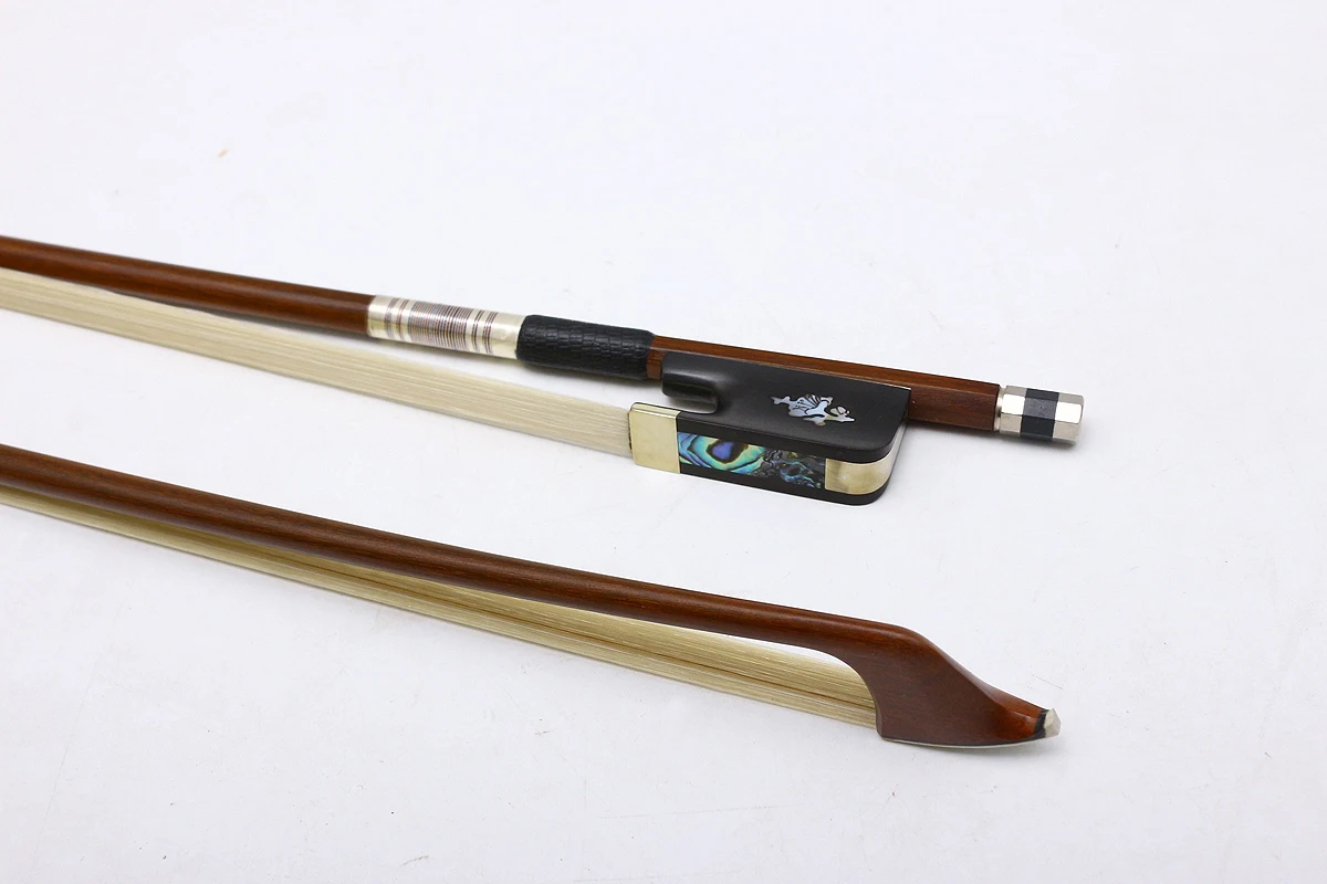 Cello Bow 4/4 Size Pernambuco Top Level Horsehair Warm Tone Good balance!