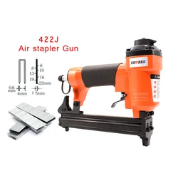 Air Stapler 410J-422J Pneumatic Staple Gun For Furniture Woodworking