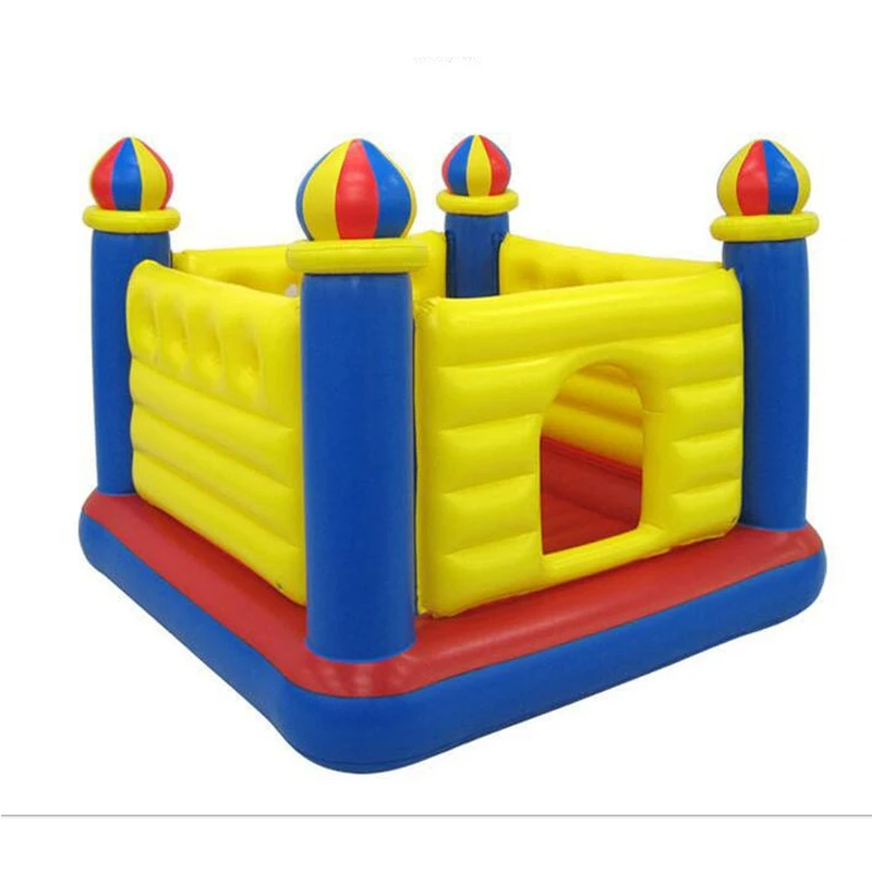 Verwijderbare Kinderen Vierkante Trampoline Familie Speelgoed Opblaasbare Kleine Stuiterende Bed Huishouden Springen Bounce Bed