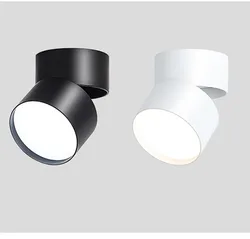 LED Sıva Tavan Spot ışıkları Oturma Lambası için 9w 12w 15w Tavan Aydınlatma Mutfak Banyo ışığı Sıva üstü