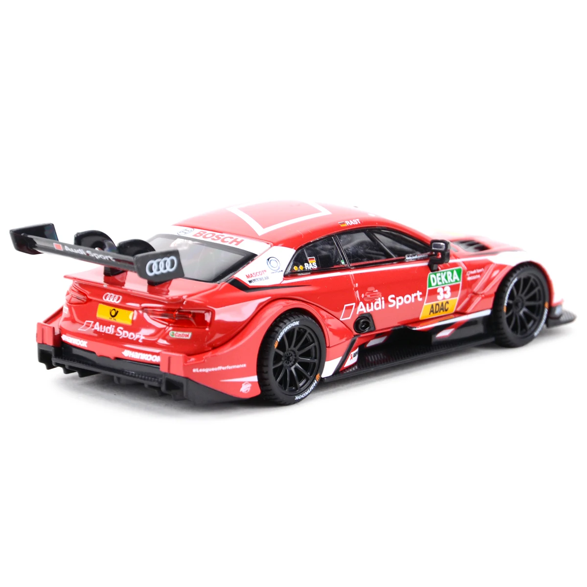 Bburago 1:32 2018 Audi Sport RS 5 DTM Static Die Cast Vehicles Collectible Model Car Toys