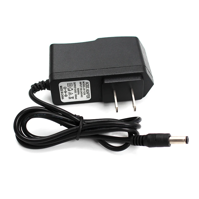 10pcs Power Supply DC 5V Power Supply Adapter DC 12 V Volt Power Supply Adapter(UK ,US,AU ,EU)