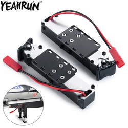 YEAHRUN 1:14 Metal Legs Electric Lift Outrigger Frame Support Feet Pillar for 1/14 Tamiya Truck Trailer Tractor RC Model Car