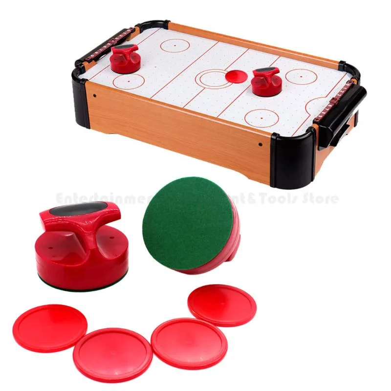 12 Pcs Pousseurs et Coussinets de Hockey à Air de 96 mm, Accessoires de Rondelles de Hockey à Air de Table, Accessoires pour Tables de Jeu