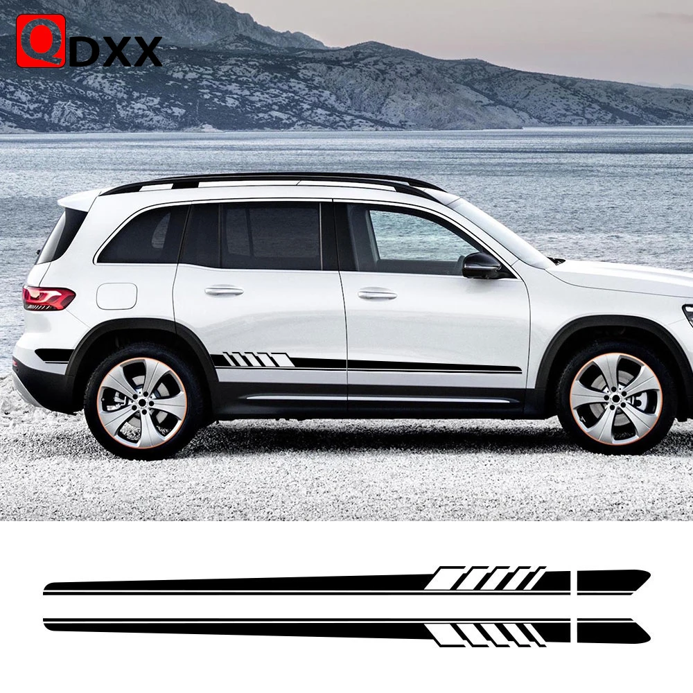 

Автомобильные наклейки на двери, 2 шт., для Mercedes Benz G63 ML G350d G500 GLA GLA43 GLB GLC GLC43 GLE GLE63 GLK GLS GLS63, автомобильные аксессуары