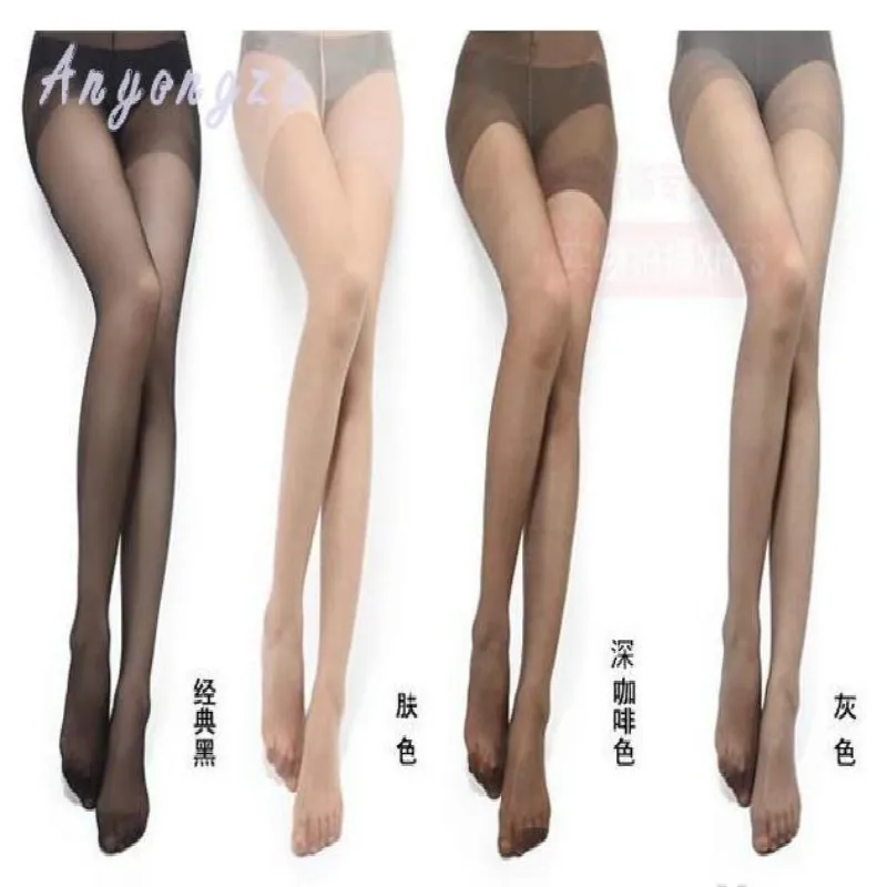 

6 Pcs/lot New High Elastic Black Stockings Women Pantyhose Sexy Skinny Legs Tights Prevent Hook Silk Medias Girl Pantys 2040