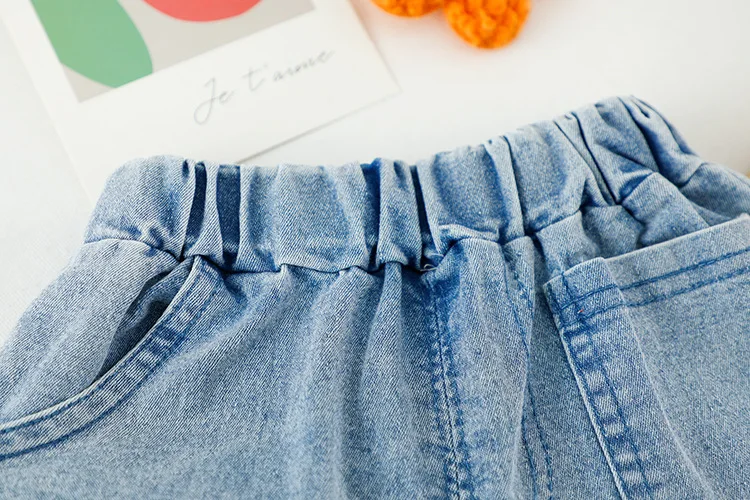 2021 الوليد طفلة ملابس الصيف مجموعات ملابس الأزهار الرافعة قميص القوس الدنيم السراويل دعوى ل 1 سنة طفلة عيد ميلاد مجموعات #4