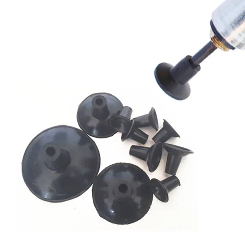 Black Valve Grinder Sucker for Car Motorcycle Electro-pneumatic Valve grinder Valve Grinding Cup 15-80mm