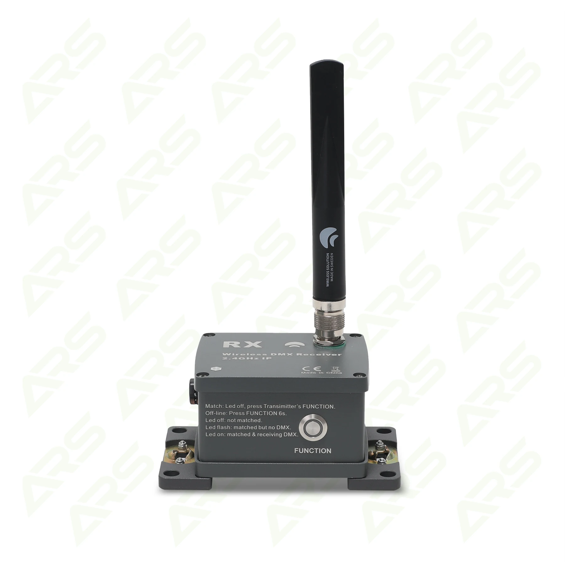 屋外照明用のPip65ワイヤレスDMXトランスミッター/レシーバー,ワイヤレスソリューションg5,ライブショー用のモバイルdj