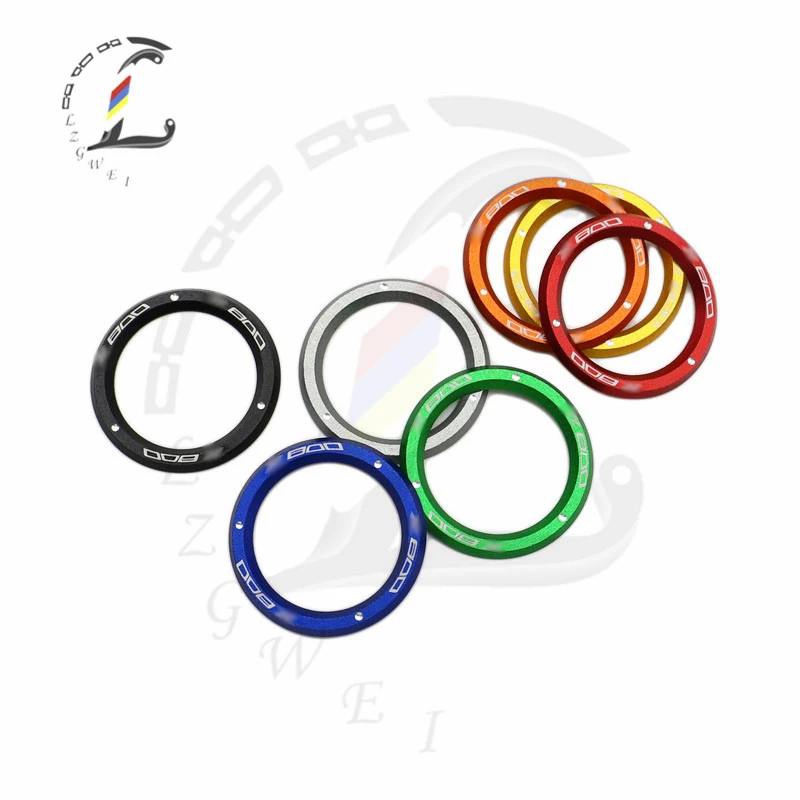 Motorcycle Keyhole Cover Large Throttle Cover Decorative Ring Lgnition Key Hole Ring For Kawasaki  Z800 Z 800  Aluminum Alloy