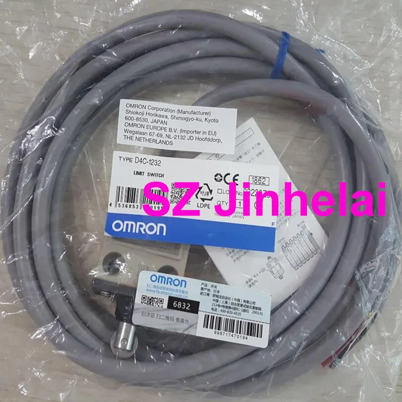 100%Authentic Original High Quality Omron Safe Durable Waterproof Limit Switches D4C-1232 D4C-1332 D4C-3202