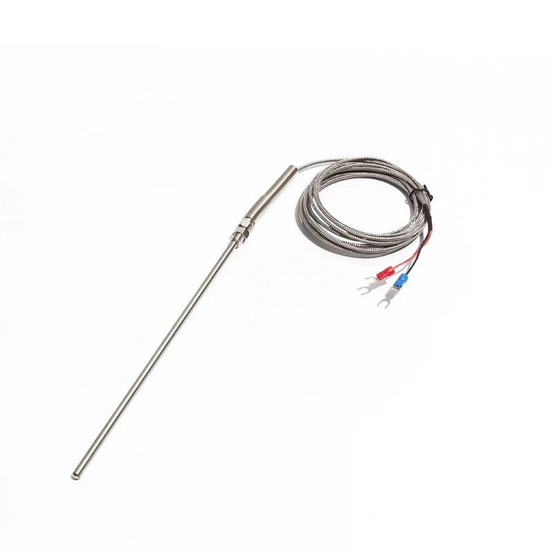 النوع K 4 مم ضياء. مسبار حراري للتحكم في درجة الحرارة PID مسبار ترموستات بطول 1 م/2 م/3 م/4 م/5 م