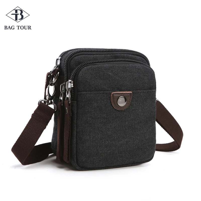 Bolsa de Ombro Crossbody Casual, Bolsa de Celular Mini Moda Vintage, Unisex Messenger Bags, Novo, Zipper, iPhone, 2020