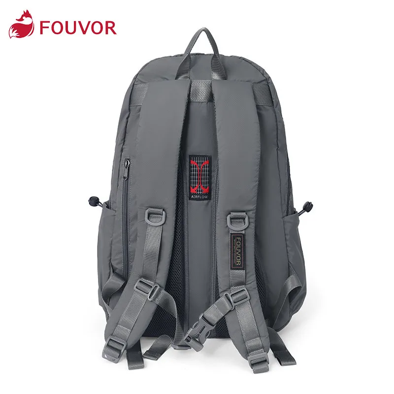 Fouvor Large Capacity Ladies Backpack New Rucksack Outdoor Leisure Travel Bag Korean Version All-match Computer Bag 2856-04