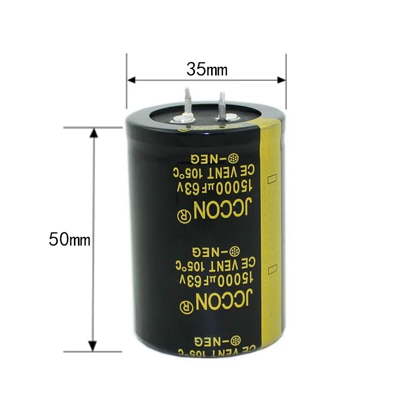 28PCS-2PCS 63V15000UF 15000UF 63V  New  original Electrolytic Capacitors volume: 35X50MM