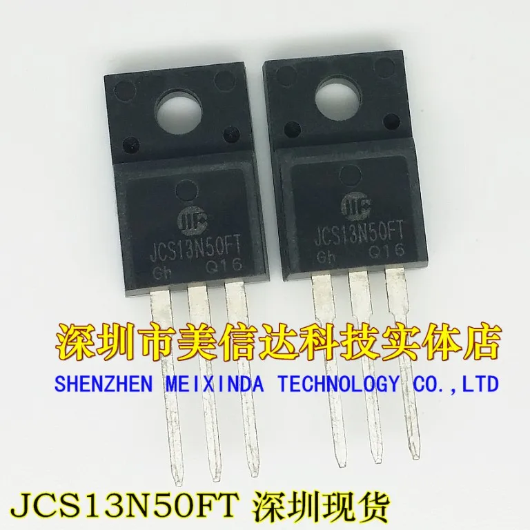 10pcs/lot New Original JCS13N50FT 13A500V field-effect Tube TO-220F In Stock