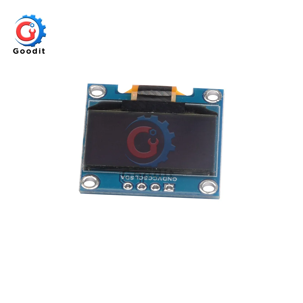 Original 0.96 inch IIC Serial 4Pin White/Blue/Yellow-blue OLED Display Module 128X64 12864 LCD Screen Board for Arduino SSD1315